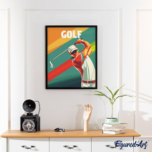 Sportposter Golf
