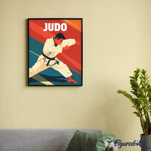 Laden Sie das Bild in den Galerie-Viewer, Sportposter Judo