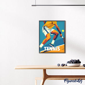 Sportposter Tennis