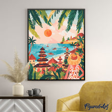 Laden Sie das Bild in den Galerie-Viewer, Bali Sonnenuntergang