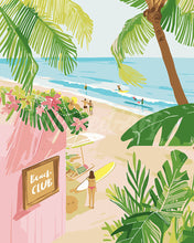 Laden Sie das Bild in den Galerie-Viewer, Malen nach Zahlen Figured&#39;Art – Strandclub