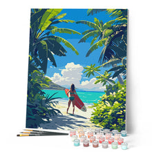 Laden Sie das Bild in den Galerie-Viewer, Tropisches Surfparadies