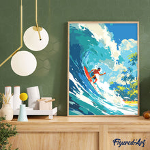 Laden Sie das Bild in den Galerie-Viewer, Surfen in Hawaii