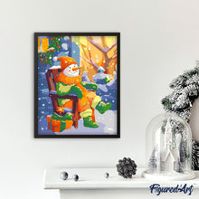 Laden Sie das Bild in den Galerie-Viewer, Entspannter Schneemann