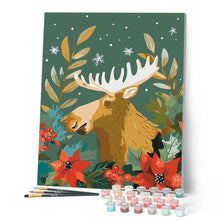 Laden Sie das Bild in den Galerie-Viewer, Festlicher Weihnachts-Elch