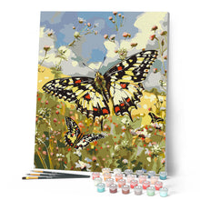 Laden Sie das Bild in den Galerie-Viewer, Proserpine-Schmetterling und Wildblumen