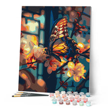 Laden Sie das Bild in den Galerie-Viewer, Schmetterling und Kirschblüten