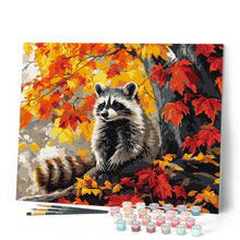 Laden Sie das Bild in den Galerie-Viewer, Herbst-Waschbär