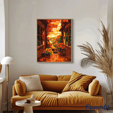 Laden Sie das Bild in den Galerie-Viewer, Herbst-Balkonblick