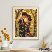 Laden Sie das Bild in den Galerie-Viewer, Von Klimt inspirierte Herbst-Umarmung