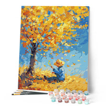 Laden Sie das Bild in den Galerie-Viewer, Von Van Gogh inspirierter Herbstjunge