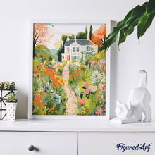 Laden Sie das Bild in den Galerie-Viewer, Gartenvilla