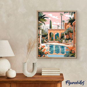 Luxusvilla in Marrakesch