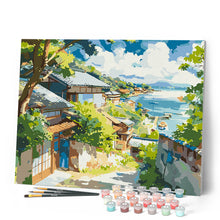 Laden Sie das Bild in den Galerie-Viewer, Küstenort in Japan