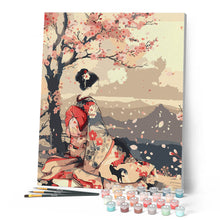 Laden Sie das Bild in den Galerie-Viewer, Vintage-Sakura-Dame