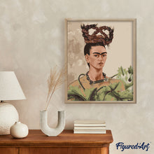 Laden Sie das Bild in den Galerie-Viewer, Frida - Selbstbildnis mit Zopf