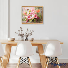 Laden Sie das Bild in den Galerie-Viewer, Hibiskus und Flamingo