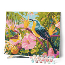 Laden Sie das Bild in den Galerie-Viewer, Tropische Gartenvögel