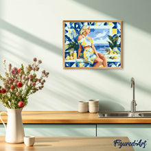 Laden Sie das Bild in den Galerie-Viewer, Frau mit Zitronenbrise