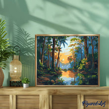 Laden Sie das Bild in den Galerie-Viewer, Regenwaldsee
