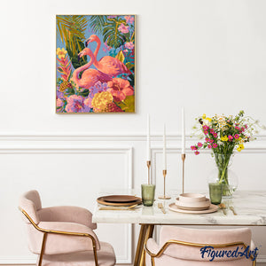 Zwillingsflamingos