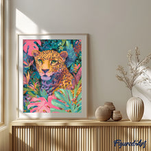 Laden Sie das Bild in den Galerie-Viewer, Tropischer Leopard