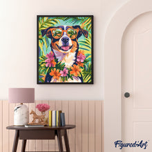 Laden Sie das Bild in den Galerie-Viewer, Hund im Urlaub