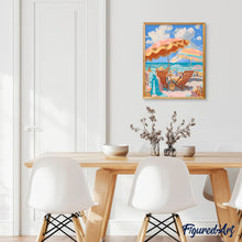 Laden Sie das Bild in den Galerie-Viewer, Pastellstrand