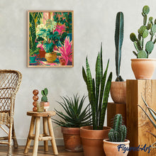 Laden Sie das Bild in den Galerie-Viewer, Tropischer Innengarten