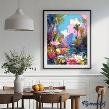 Laden Sie das Bild in den Galerie-Viewer, Tropischer See