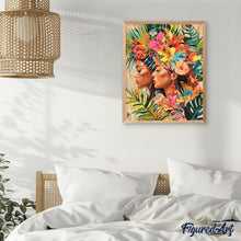 Laden Sie das Bild in den Galerie-Viewer, Tropische Schwestern