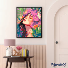 Laden Sie das Bild in den Galerie-Viewer, Hübsches Blumenmädchen