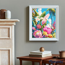 Laden Sie das Bild in den Galerie-Viewer, Farbenfroher tropischer Garten