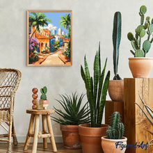 Laden Sie das Bild in den Galerie-Viewer, Tropische Bergstadt