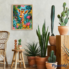 Laden Sie das Bild in den Galerie-Viewer, Tropische Giraffe