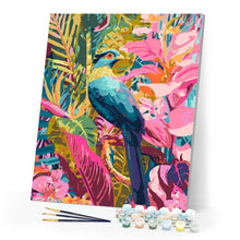 Laden Sie das Bild in den Galerie-Viewer, Tropischer blauer Vogel