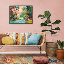 Laden Sie das Bild in den Galerie-Viewer, Tropischer Bach