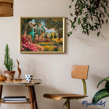 Laden Sie das Bild in den Galerie-Viewer, Blühende Gartenveranda