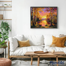 Laden Sie das Bild in den Galerie-Viewer, Strahlender Birkensee