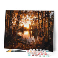 Laden Sie das Bild in den Galerie-Viewer, Goldener Birkensee