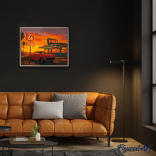 Laden Sie das Bild in den Galerie-Viewer, Der Diner und der Oldtimer