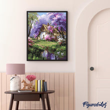 Laden Sie das Bild in den Galerie-Viewer, Jacaranda-Häuschen