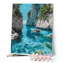 Laden Sie das Bild in den Galerie-Viewer, Friedliche Blaue Bucht