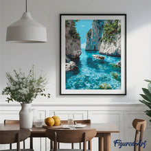 Laden Sie das Bild in den Galerie-Viewer, Friedliche Blaue Bucht