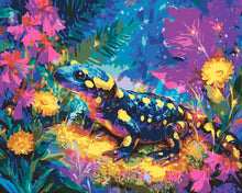 Laden Sie das Bild in den Galerie-Viewer, Malen nach Zahlen Figured&#39;Art – Gepunkteter Salamander