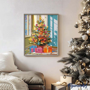Heller Weihnachtsbaum