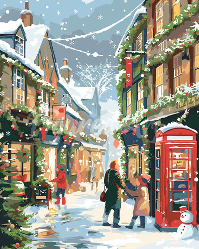 Malen nach Zahlen Figured'Art – Britische Feststraße