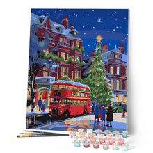 Laden Sie das Bild in den Galerie-Viewer, Londoner Weihnachtsstraße