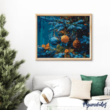 Laden Sie das Bild in den Galerie-Viewer, Blaufichte und Kugeln