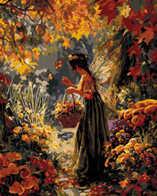 Laden Sie das Bild in den Galerie-Viewer, Malen nach Zahlen Figured&#39;Art – Fee des Herbstgartens